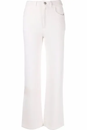 Barrie Pantalones acampanados con detalle de costuras