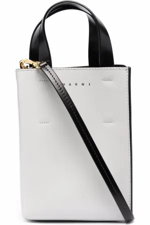 Marni Tote con diseño de dos tonos