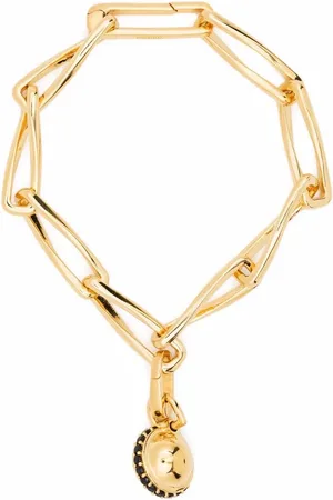 Missoma Pulsera de cadena Twisted Link