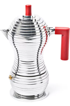 Alessi Pulcina geometric espresso pot