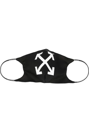 OFF-WHITE Cubrebocas con motivo Arrows
