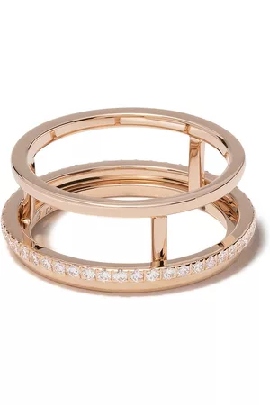 De Beers Anillo The Horizon en oro rosa de 18kt con diamantes