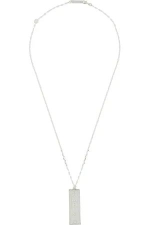 AMBUSH Collar con dije del logo