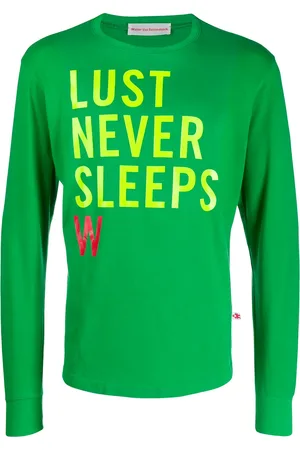 WALTER VAN BEIRENDONCK Playera Lust Never Sleeps de manga larga 2012/13