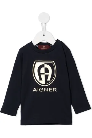 Aigner Playera con logo estampado