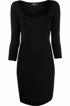 Dsquared2 Vestido con mangas tres cuartos