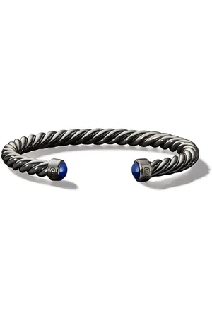 David Yurman Brazalete Cable Cuff en plata de ley de 6mm