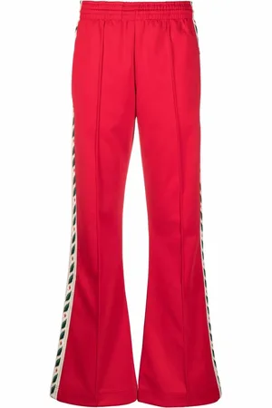 Casablanca Pantalones con bordado floral