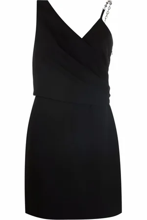 Givenchy Vestido con cuello asimétrico