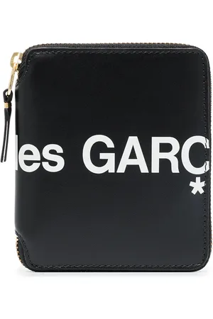 Comme des Garçons Cartera con logo y cierre