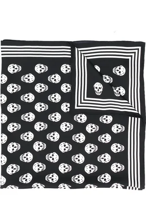 Alexander McQueen Mascada pequeña con motivo Skull