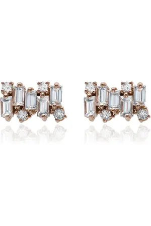 Suzanne Kalan Aretes Firework con diamantes