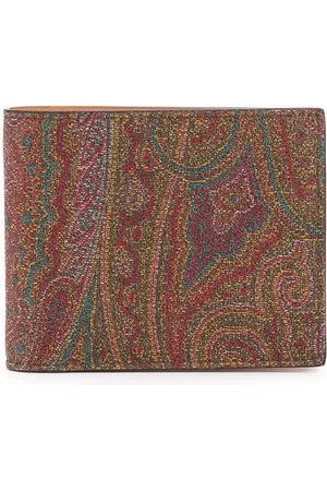 Etro Cartera con estampado de cachemira