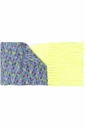 Missoni Bufanda tejida en zigzag con flecos