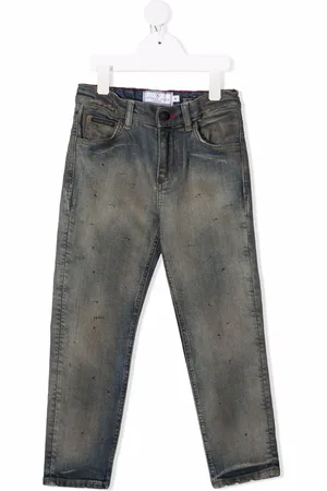 Philipp Plein Jeans rectos con motivo Skull