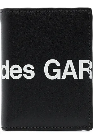 Comme des Garçons Cartera plegable con logo estampado