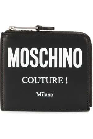 Moschino Cartera con logo y cierre Couture