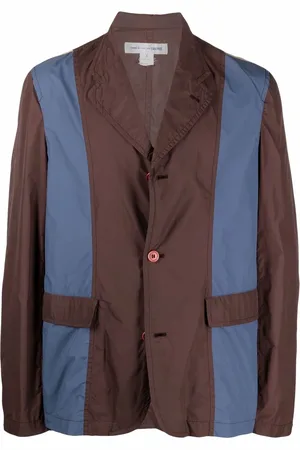 Comme des Garçons Chamarra con diseño color block 1990