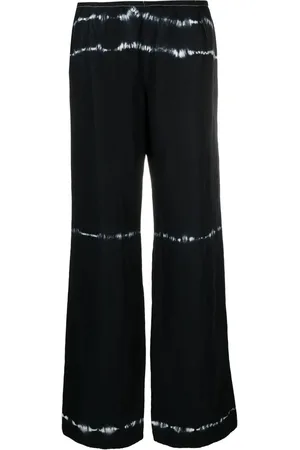 Giorgio Armani Pantalones anchos con motivo tie-dye 2000