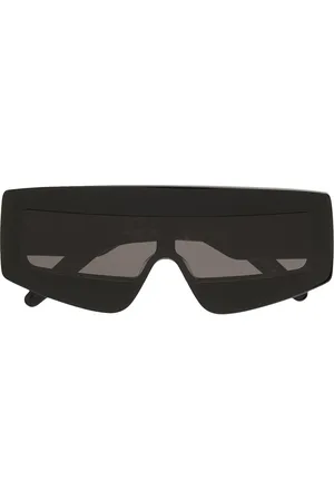 Rick Owens Lentes de sol envolventes