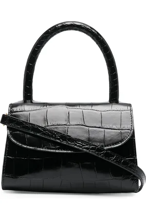 By Far Tote mini con motivo en relieve