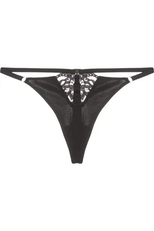 FLEUR DU MAL Tanga Charlotte con encaje