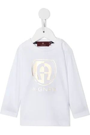 Aigner Playera con logo estampado