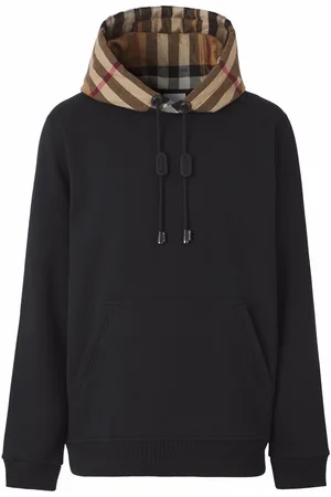 Burberry Hoodie con motivo de cuadros
