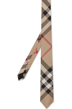 Burberry Corbata clásica con motivo de cuadros