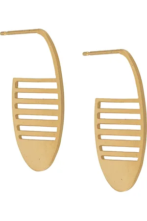 HSU JEWELLERY LONDON Arracadas ovaladas