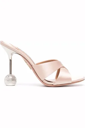 Aquazzura Mules Yes Darling con tacón de 95mm