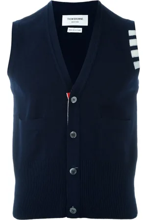 Thom Browne Sleeveless buttoned cardigan