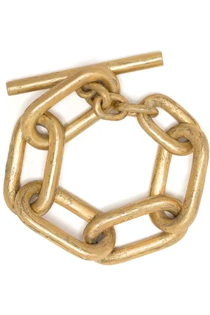 PARTS OF FOUR Pulsera de cadena con botón de trenca