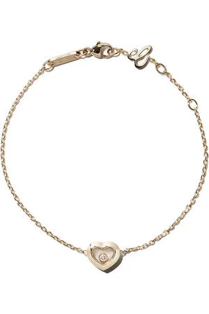 Chopard 18kt yellow gold Happy Diamonds Icons bracelet