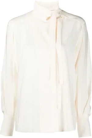 Chloé Blusa Lavallière a rayas