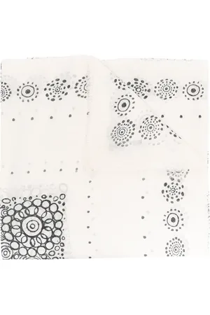 10 CORSO COMO Mascada con estampado geométrico