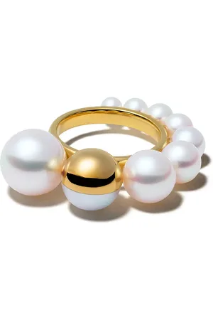 Tasaki Anillo Shell M/G en oro amarillo de 18kt