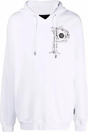 Philipp Plein Hoodie con logo estampado