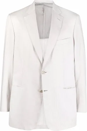 BRIONI Blazer con motivo de rayas