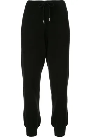 Barrie Pants de cachemira con cordones en la pretina
