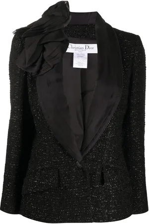Dior Chamarra de bouclé 2000