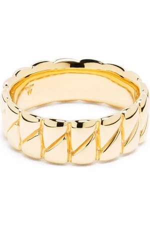 TOM WOOD Anillo Drop en oro amarillo de 9kt