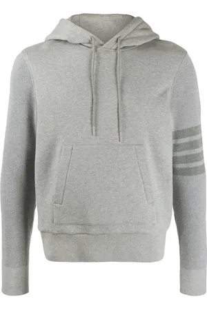 Thom Browne Sudadera con capucha y cuatro barras