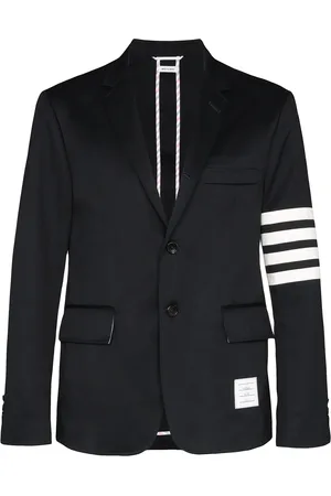 Thom Browne Blazer con botones y estampado 4-Bar