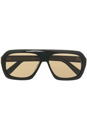 Dunhill Lentes de sol con armazón estilo piloto