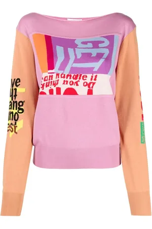 Chloé Suéter con diseño colour block