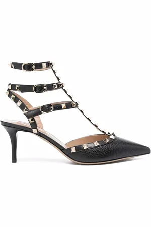 VALENTINO GARAVANI Zapatillas Rockstud Caged con tacón de 65mm