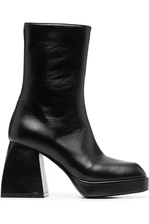 NODALETO Botas con tacón cuadrado