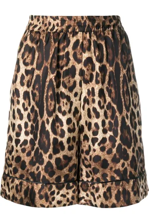 Dolce & Gabbana Shorts con motivo de leopardo