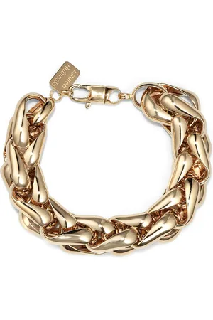 Lauren Rubinski Pulsera de cadena gruesa en oro amarillo de 14kt